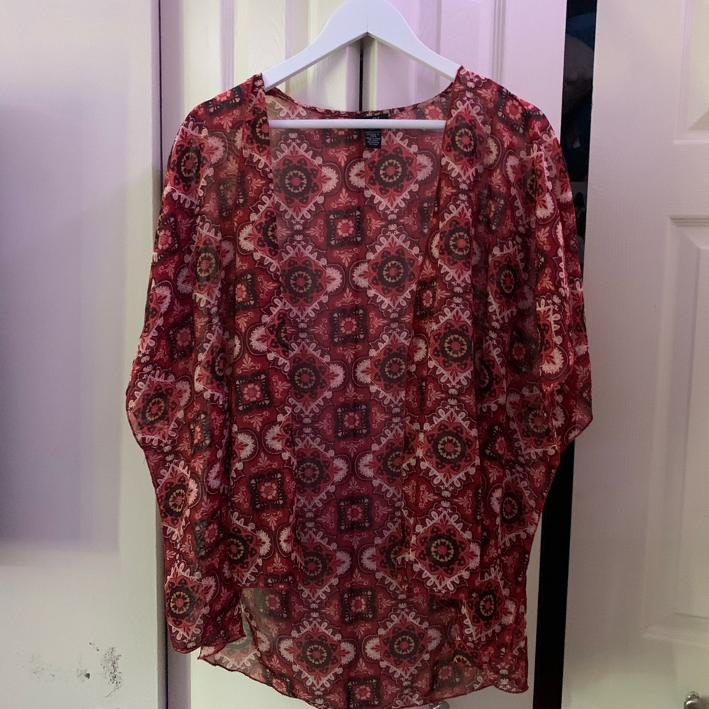 Multi color kimono